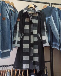 Chaquetón retal negro